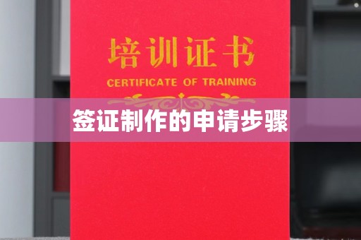 李沧签证制作的申请步骤