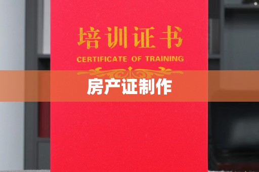 李沧房产证制作