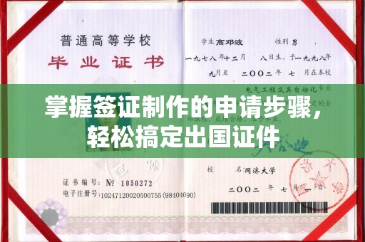 李沧掌握签证制作的申请步骤，轻松搞定出国证件