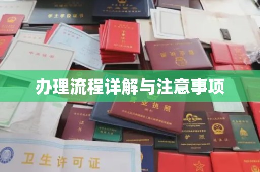 李沧办理流程详解与注意事项